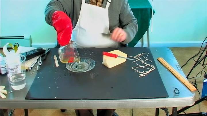 how to make candle wick