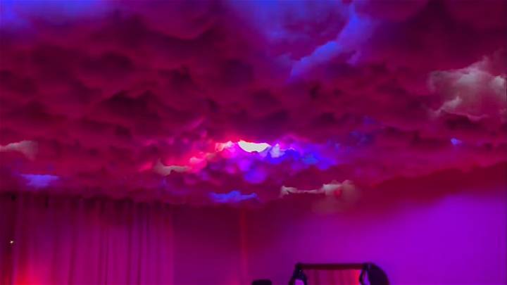 how to make cloud ceiling