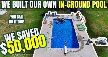 how to make in ground pool