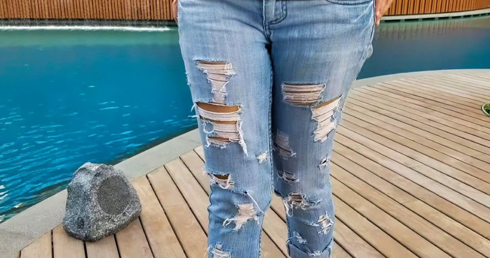 how to make ripped jeans