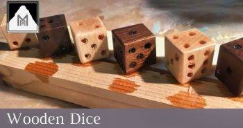how to make wooden dice