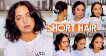 how to style short hair