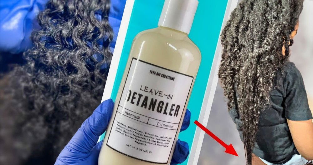 Homemade DIY Leave in Conditioner for Natural Hair