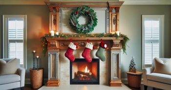 make a fireplace mantel