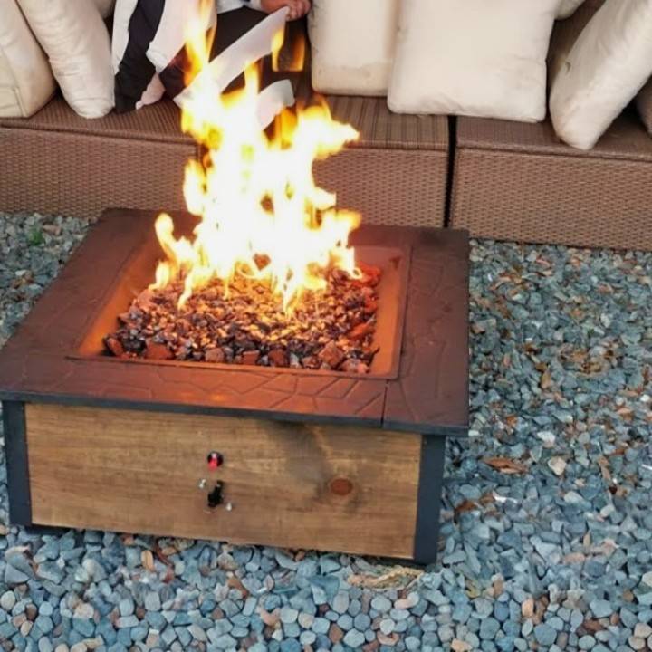make a propane fire pit