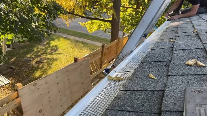 make your own gutter guards