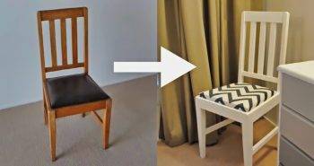 upcycled old chair