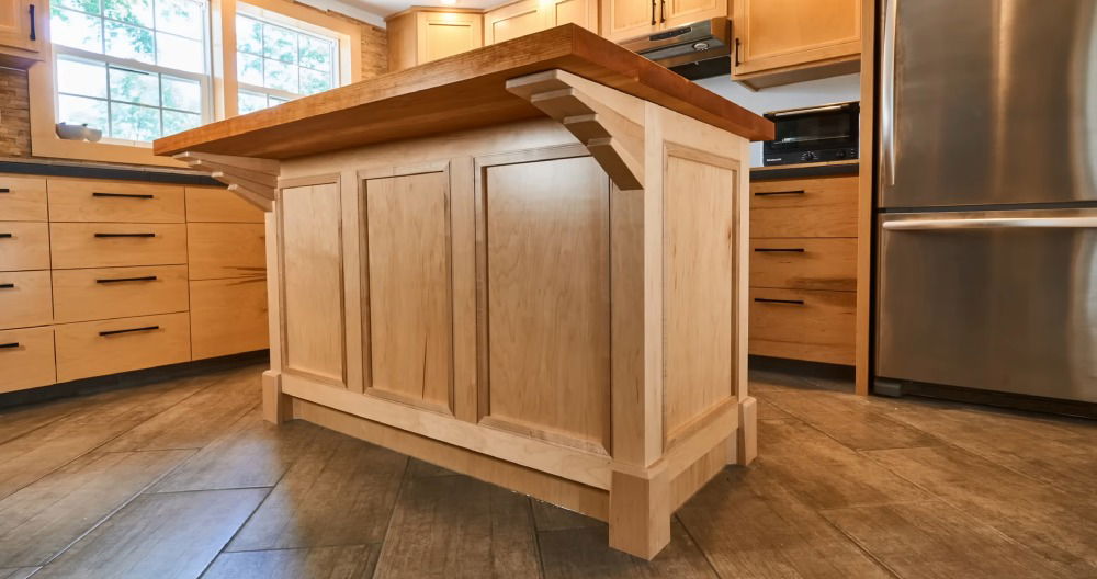 DIY kitchen island