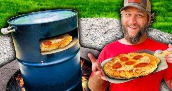 DIY pizza oven