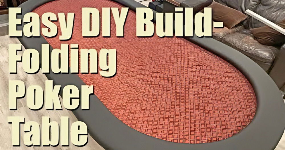 amazing diy poker table
