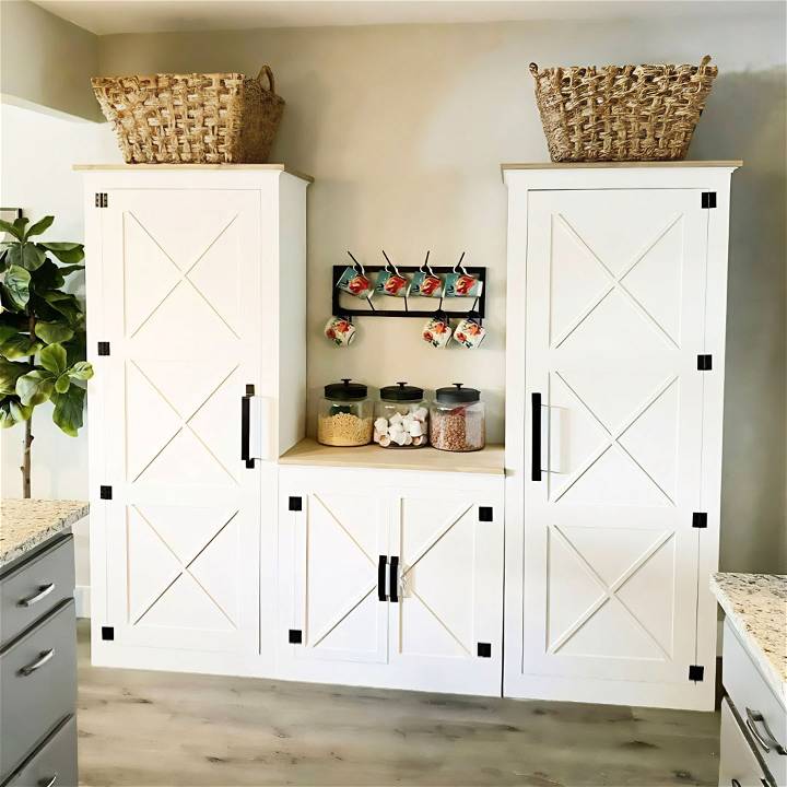 budget friendly diy kitchen pantry cabinet