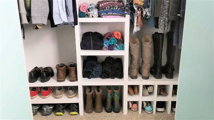 build a closet organizer
