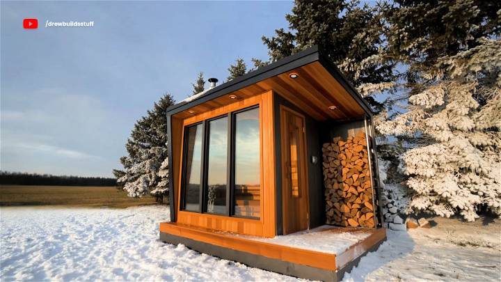 building a modern sauna