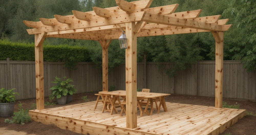 building a pergola