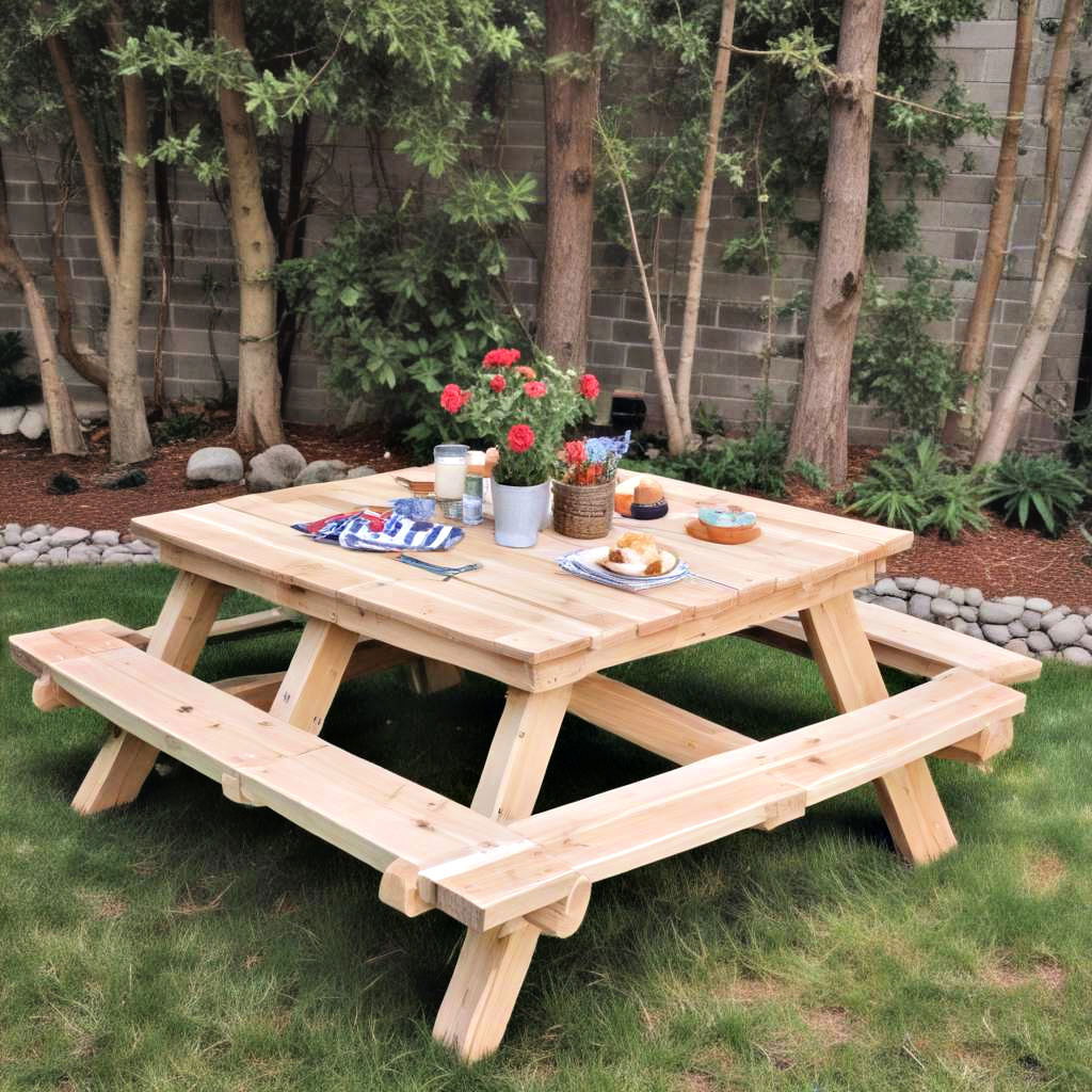 building a picnic table