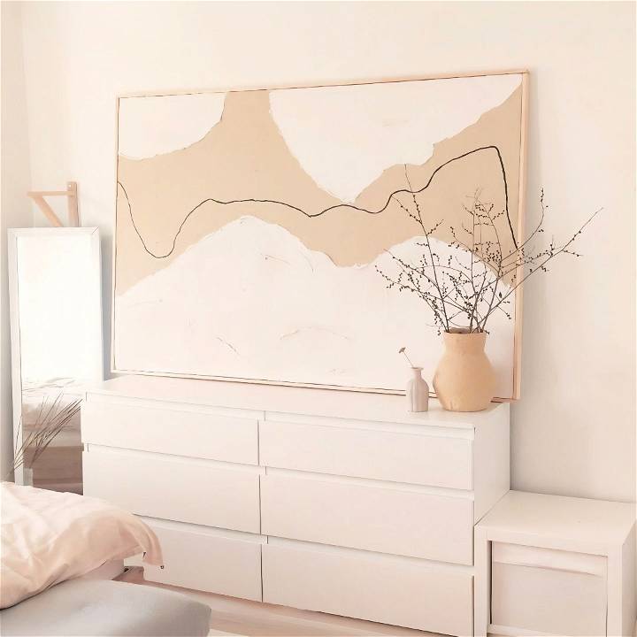 cheap diy large wall art