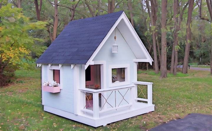 cool diy playhouse for kid's