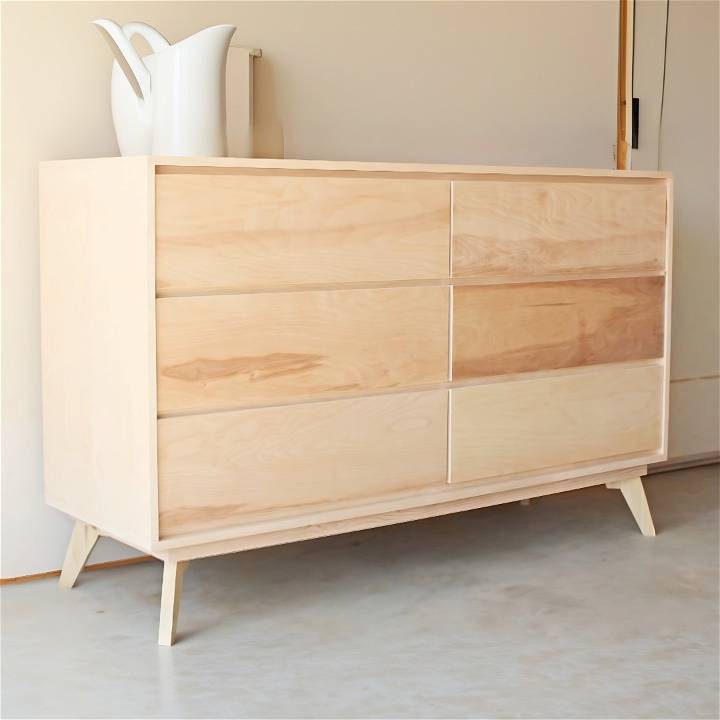 diy mid century modern dresser