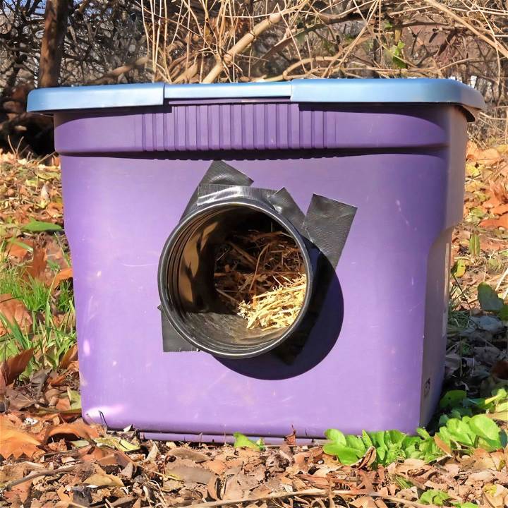 diy outdoor cat shelter