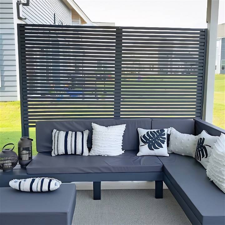 diy outdoor privacy screen