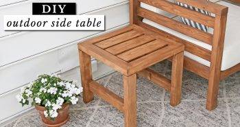 diy outdoor side table under $16