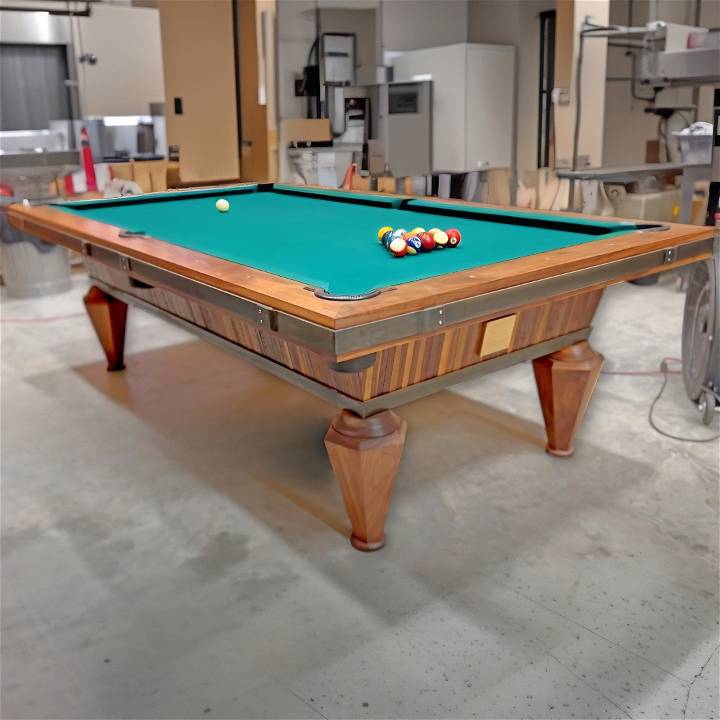 diy pool table for beginners