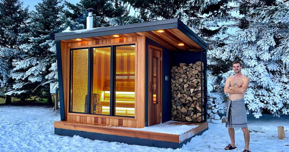 diy sauna