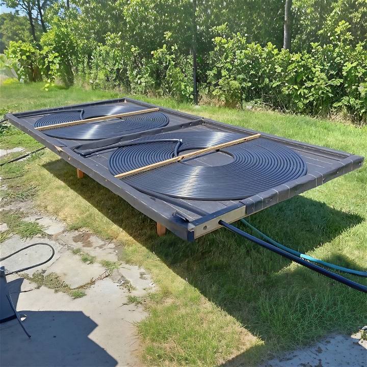 diy solar pool heater under $50