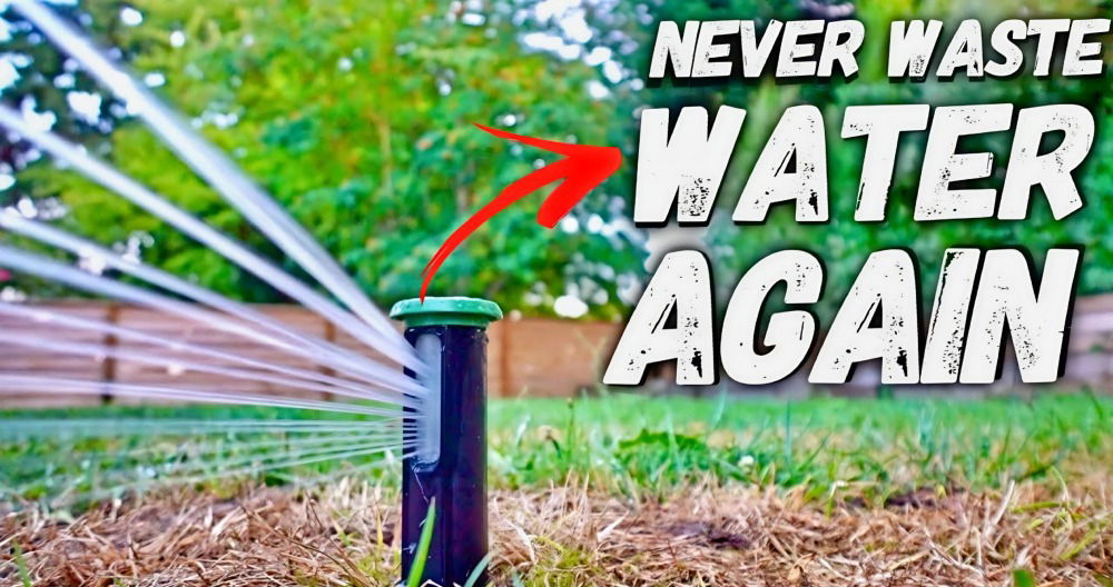 diy sprinkler system for your garden