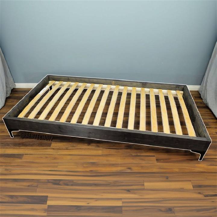 easy diy bed frame