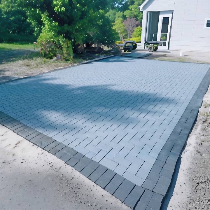 easy diy paver patio