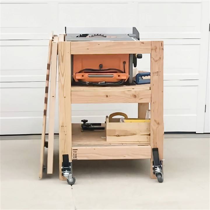 easy diy table saw stand