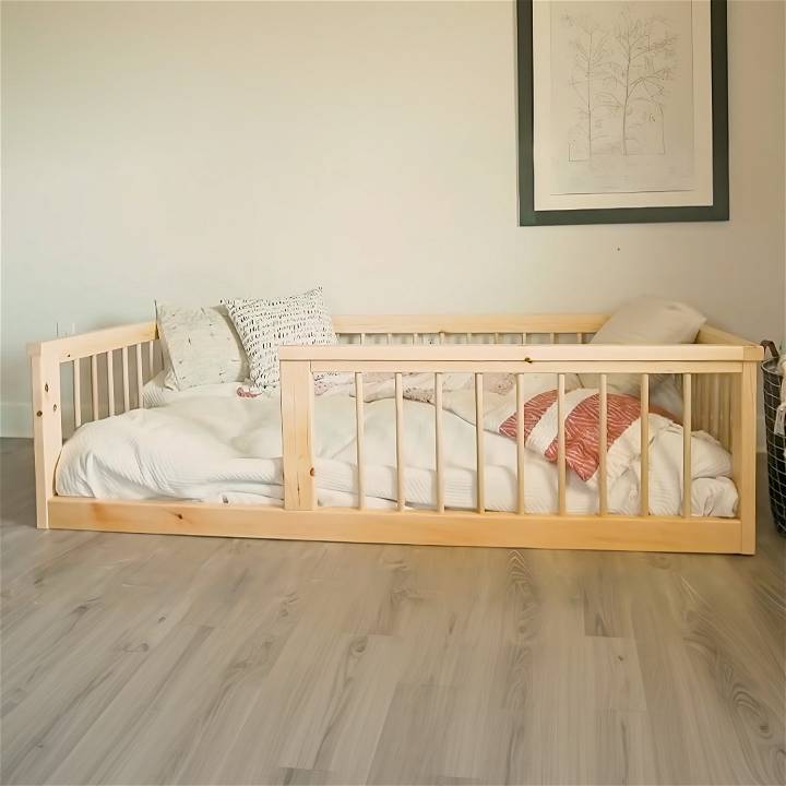 easy diy toddler bed