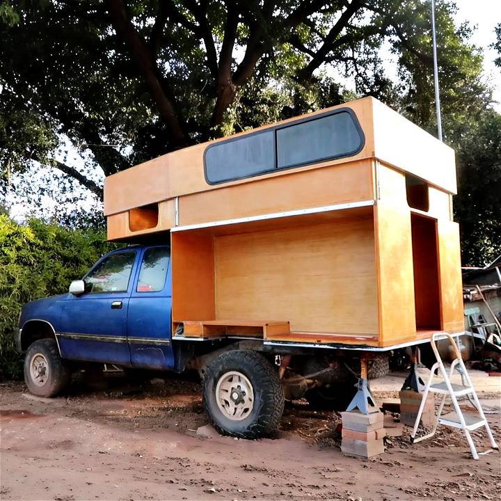 easy diy truck camper