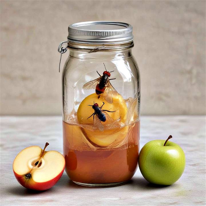 easy fruit fly trap