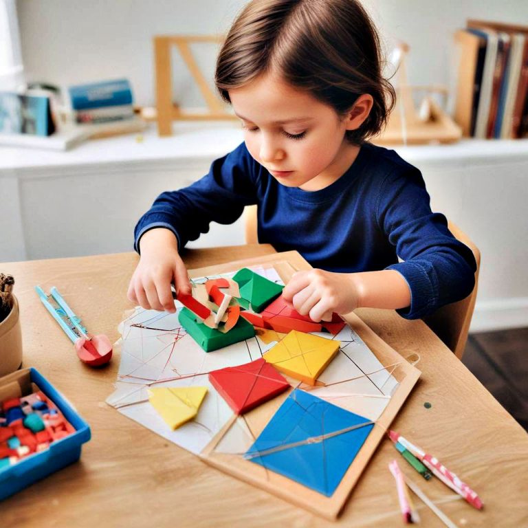 Exploring Geometry through Games: DIY Projects for Young Students