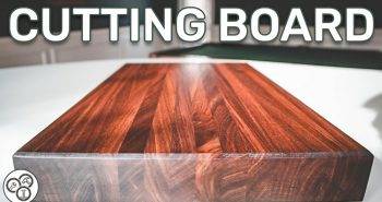 free cutting board woodworking plan