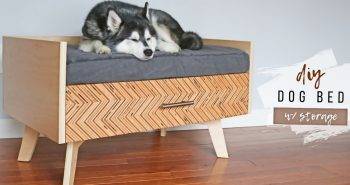 free dog bed woodworking plan