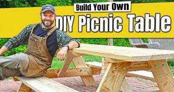 free picnic table woodworking plan