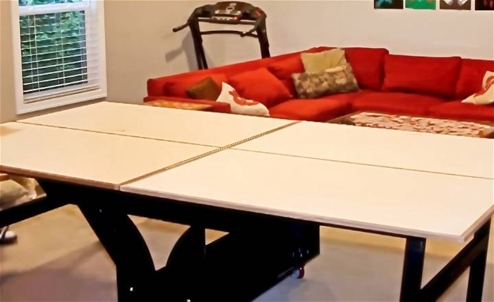 free ping pong table woodworking plan