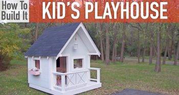 free playhouse woodworking plan