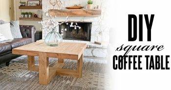 free square coffee table woodworking plan