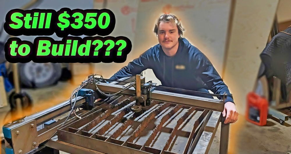 handmade cnc plasma table