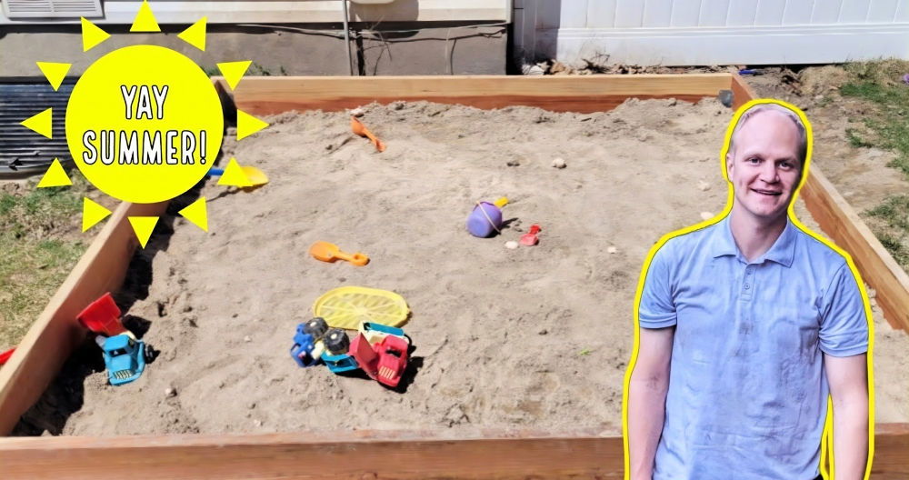 DIY Sandbox: Backyard Project for Kids