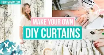 homemade curtains that look fabulous