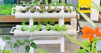 homemade hydroponics system