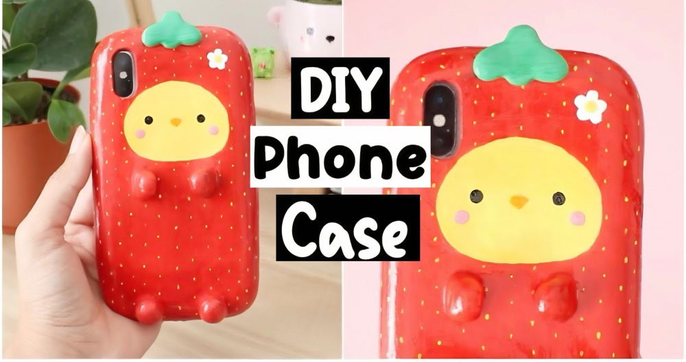 homemade phone case from scratch