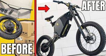 homemade powerful electric bike