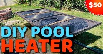homemade solar pool heater