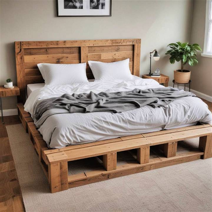 how to DIY bed frame
